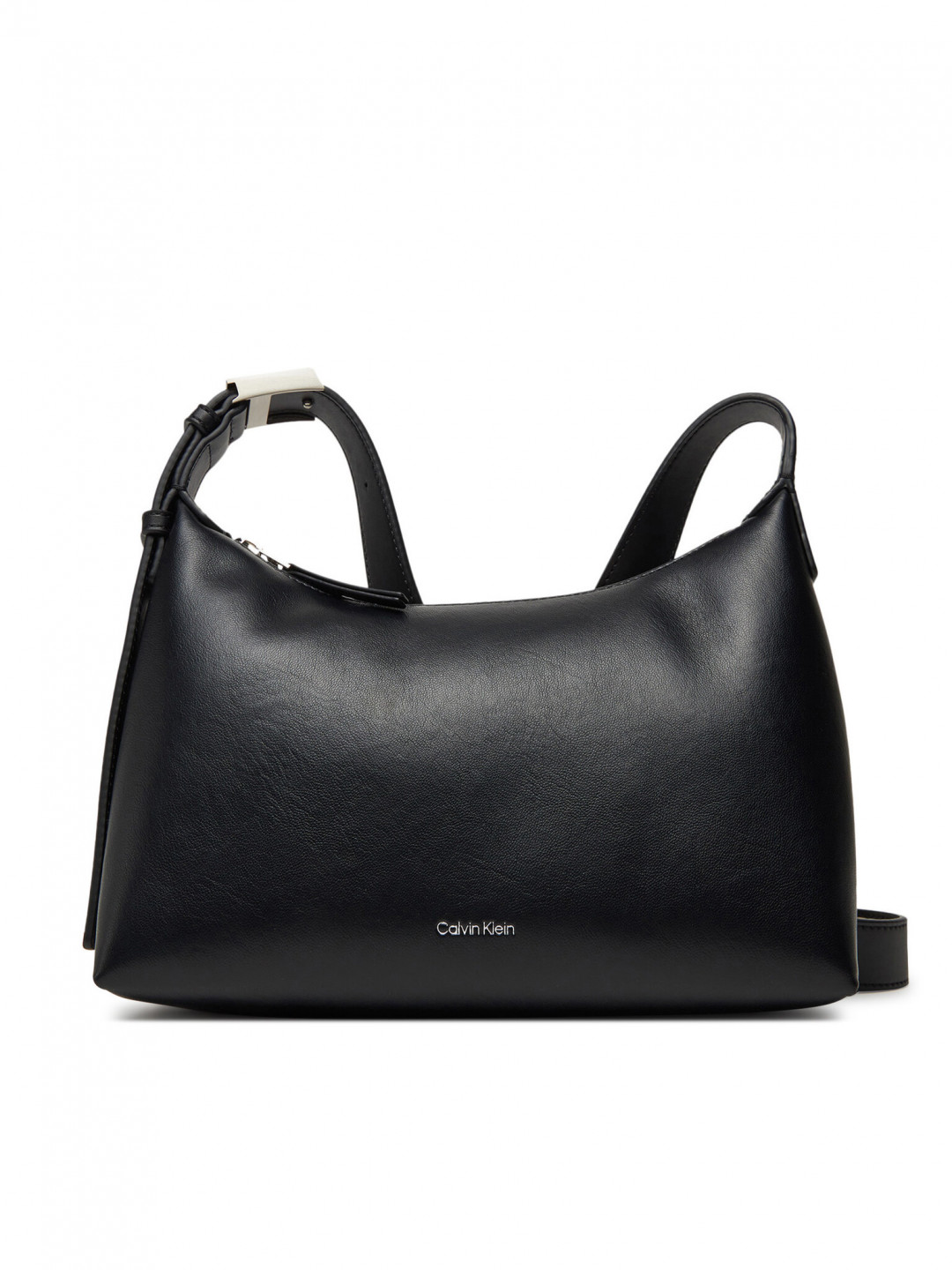 Calvin Klein Kabelka Hardware Strap Medium Crossbody K60K613028 Černá